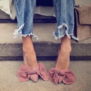 Jeffrey Campbell Pink Bow Heels